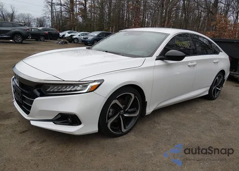 2021 Honda Accord Sport z USA, uszkodzony, nr VIN 1HGCV1F31MA016120